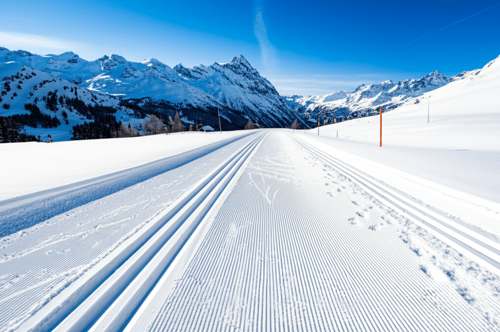 Skilanglauf im Engadin